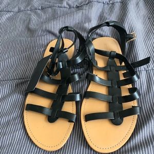 Strappy Sandals, never worn!
